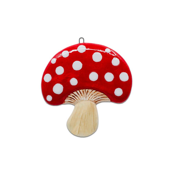 FLAT MUSHROOM ORNAMENT