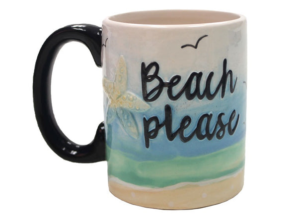 BEACH Please Mug