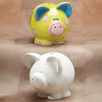 LARGE PIGGY BANK W/STOPPER