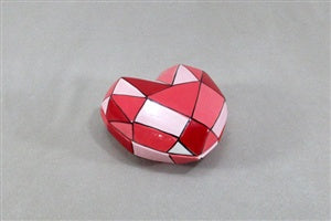Faceted Heart Box