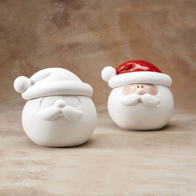 SANTA COOKIE JAR