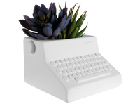 Retro Typewriter Planter