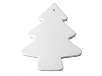 Flat Christmas Tree Ornament