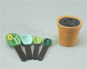 Cactus measuring spoon set