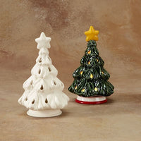 Christmas Tree Votive (vintage looking)