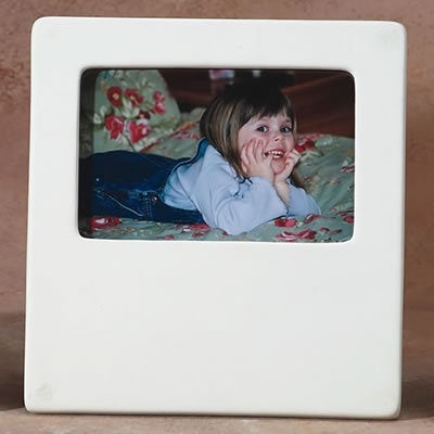 5027 - 4 X 6 MESSAGE FRAME W/GLASS