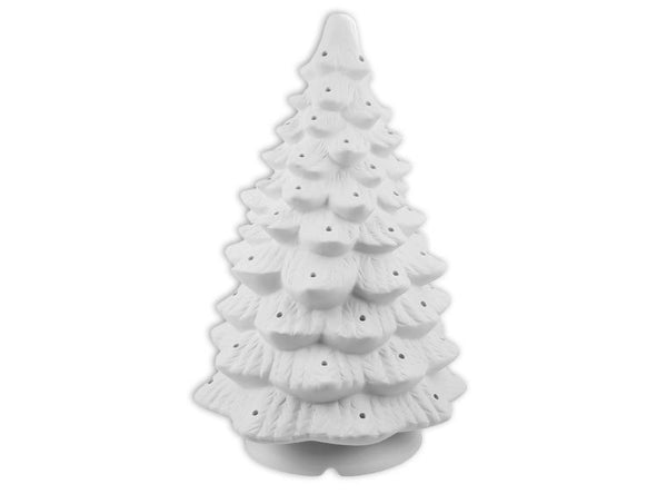 Large Lighted Christmas Tree